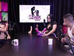 Bia Hot strips naked after losing game