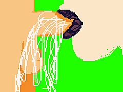 Hentai Blowjob With Big Dick In Pixel Art