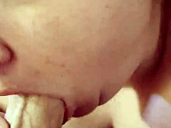 sexy bbw poppy cohen sucks cock in pov