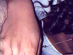 watch this latina teen have a real orgasm with her black boyfriend