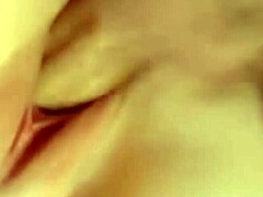 i moan while pov fucking shaved pussy with my big hard cock until cumshot
