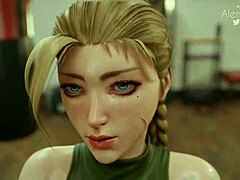 Street Fighter Cammy Blowjob Compilation In 3D