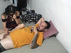 Neighbor Sucks Cock When Asked