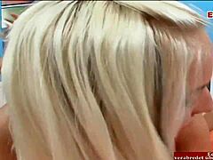 Lesbian 3some With Dildos One Brunette And Two Blonde Girls