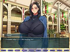 Grandma's girl plays a steamy game in the anime bathhouse