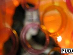 sexy dani teases her tight wet pussy