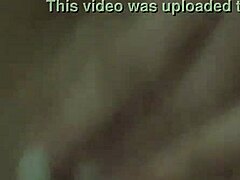 wife performs intense late night fingering in private