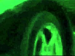 Bikini blonde vicky vette takes a shower outdoors and masturbates her big natural tits.