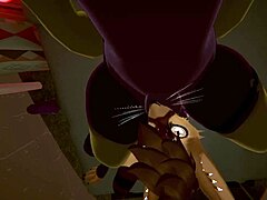 plushy and his femboy friend share rough quickies with big cock action