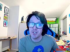 Did this tricked slutty amateur give blowjobs to nerds for the first time?