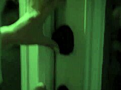 Check out this babe deepthroating a dick in a kinky threesome with two guys. So hot!