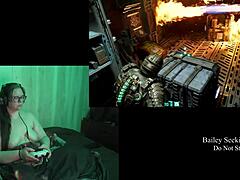 Naked BBW Plays Deadspace Part 9