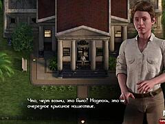 ebony girl stays with shaved pussy