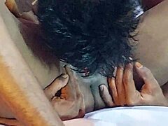 Intense interracial sex with a stunning black girl and her best friend's support
