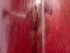 latina milf in lingerie watches big cock voyeur