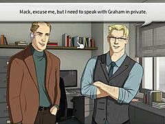 Ian Kisses Two Hunks And Masturbates To Memories