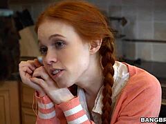 Redhead teen 18+ craves math tutor's cock