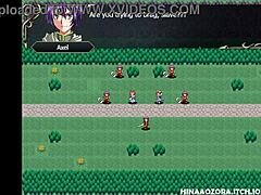 Axel in this erotic anime hentai, what adventures await?