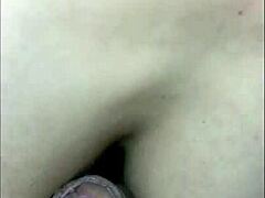 The desi hot asian teen is fucking really hard in doggy style!