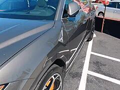 tru kait’s big booty slammed hard in a lambo, wanna see more?  