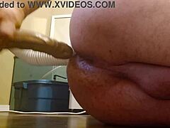 Amateur gay gets his ass pounded again