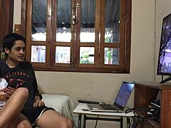 Ela Me Encheu O Saco Pra Foder Na Hora Do Jogo Entao Meti A Pica Com Forca