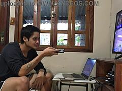 Ela Me Encheu O Saco Pra Foder Na Hora Do Jogo Entao Meti A Pica Com Forca