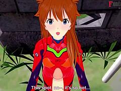 yo, asuka langley soryu’s pov blowjob and fucking is unreal in neon genesis evangelion!