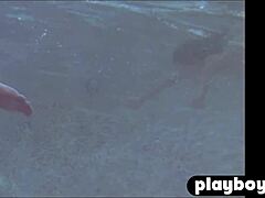 Bug Boobs Latin Milf Karin Taylor Posed Naked After Swimming