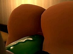 Hentai and anime girls come to life in this 3D cartoon compilation