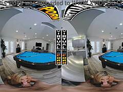 Detailed Virtual Porn Session Where Latin Milf Caitlin Bell Plays Billiards And Shows Off Her Big Tits In Reality