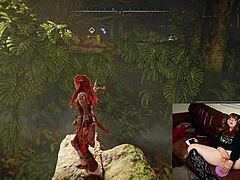 Gamer Slut Forgets Webcam On During Dildo Orgasm