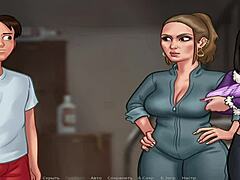 Summertimesaga - Milf Gives Stress Relief Handjob E4 75