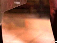 Candace Leilani does striptease with clothes ripped