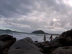 Enjoying a leisurely walk with them in the outdoors