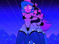 Pornstar Dances In Panties, Showing Big Tits And Ass