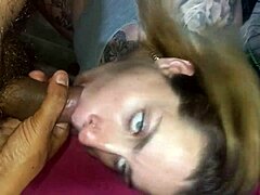 girlfriend swallows cum after blowjob and handjob, wants facial?