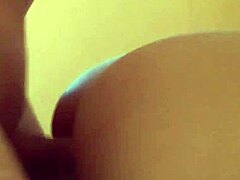 Euro teen cum lover plays with hard cock