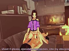 cute alyssa armada rides hard with huge creampie cowgirl brunette riding