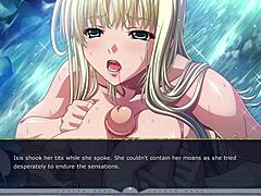 Isis's big tits bounce in steamy hentai fantasy