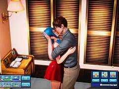 Blue haired beauty gets fucked silly, laughing and moaning so loud 😜💦