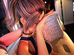 Being a dik explores dik route 16 in cartoon action