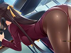 this chikan ochi episode with counselor meika involves stockings and blowjob 😏