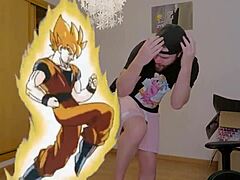 Goku kisses chi-chi uncensored