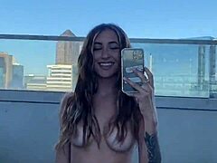 In This Fantasy, Cute Girl Masturbates To Forbidden Sex