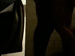 A beginner sucks my cock with much passion.