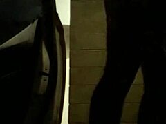 A beginner sucks my cock with much passion.