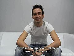 lukas 7714 gets tested in a raw czech gay casting session