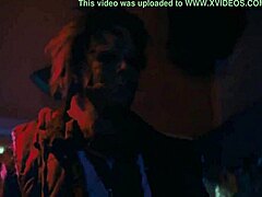 Halloween Nude Brunette With Hairy Boobs