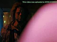 Halloween Nude Brunette With Hairy Boobs